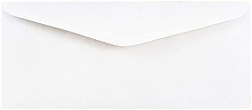 SIKIŞAN kağıt 11 Ticari Ticari Zarflar-4 1 / 2x10 3/8 - Beyaz-50 / Paket