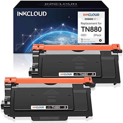 2 Paket TN880 Toner için Brother TN880 TN880 TN - 880 için HL-L6200DW MFC-L6700DW MFC-L6800DW HL-L6300DW HL-L6200DWT HL-L6300DW
