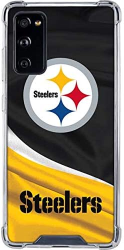Skinit Temizle Telefon kılıfı ile Uyumlu Samsung Galaxy S20 FE-Resmi Lisanslı NFL Pittsburgh Steelers Tasarım