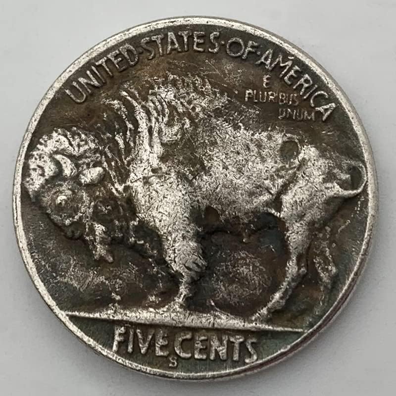Gezgin baykuş Hayvan Boğa Beyaz Bakır Antika Eski Gümüş hatıra paraları Koleksiyonu Zanaat Paraları Yabancı Paralar