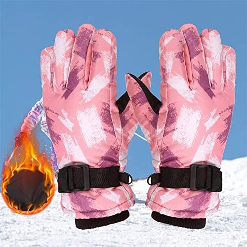 Serin Kostümleri Erkek Erkek Kız Bayanlar Kayak Eldivenleri Su Geçirmez ısı yalıtımı Sıcak Kış Açık Paten Kayak Eldivenleri