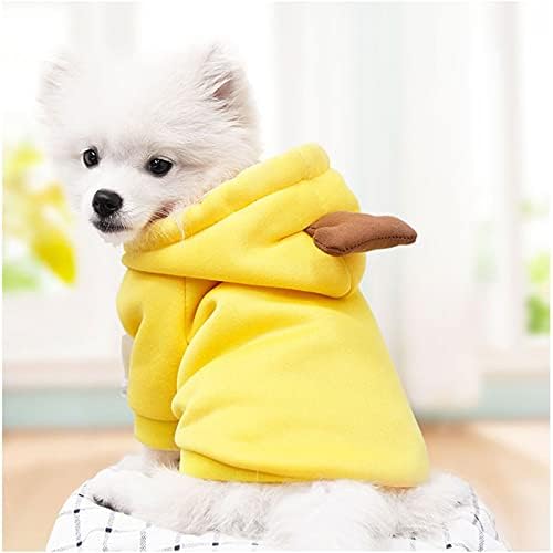 Küçük Köpekler için Köpek Tişörtü Set Yumuşak Polar Yelek Doggie Kazak Sıcak Ceket Aşk Kadife ve Kazak Kediler İki Ayaklı