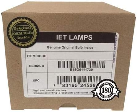 IET Lambaları-Orijinal Orijinal Yedek Ampul/lamba için OEM Konut ile OPTOMA SP.78901GC01 Projektör (Philips İç)