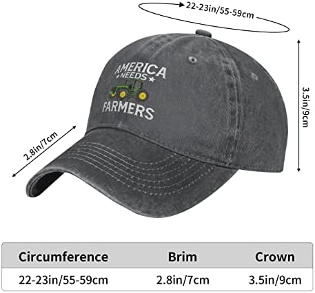 Amerikan Çiftçi Kap Amerika İhtiyaçları Çiftçiler Şapka Erkekler için Beyzbol Şapkaları Ayarlanabilir Kapaklar