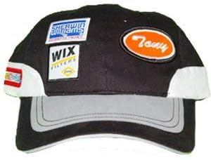NASCAR Tony Stewart 20 Ev Deposu Sherwin Williams Wix Filtreler Garaj Serisi Yetişkin Vintage Trackside Kap Şapka Siyah
