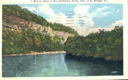 Yüksek Köprü, Kentucky Kartpostalı