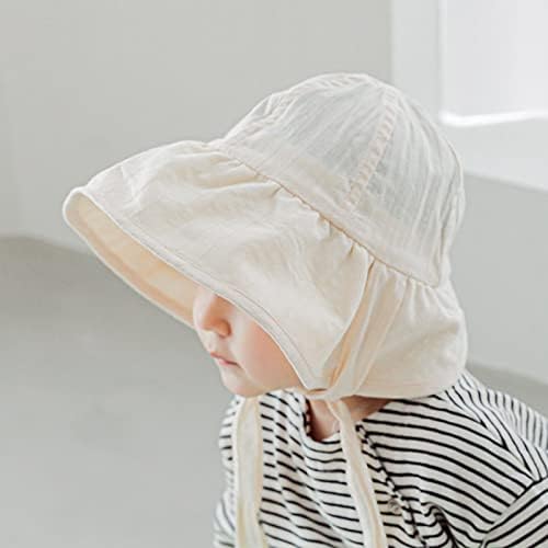 JELLYTREE Bebek Şapka Kenarlı Güneş Kaput Disket Toddler Kız Moda Prenses Dantel Victoria Şapka Kova vizör kapağı, 6m 12m