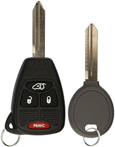 KeylessOption Anahtarsız Giriş Uzaktan Araba Anahtarı Fob ve Kesilmemiş Kontak Anahtarı Değiştirme M3N5WY72XX