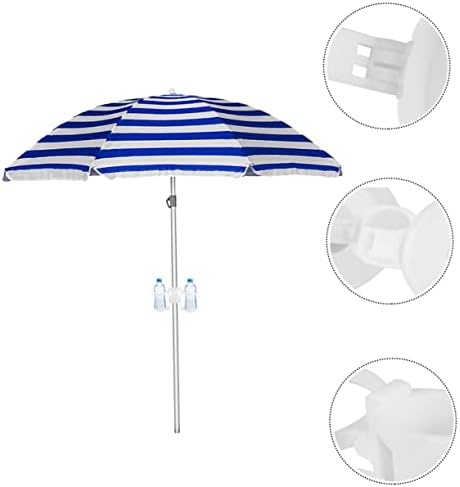 Unomor 2 adet Plaj Şemsiyesi Bardak Tutucu Bardak Taşıyıcılar İçecekler için Taşınabilir bardak rafı Bahçe Bardak Tutucu