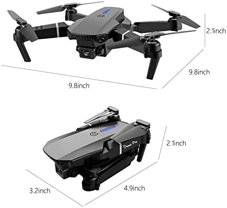 Tek Kamera ile AFEBOO Yetişkin Drone, Yeni Başlayanlar için Uygun, Katlanabilir rc dört pervaneli helikopter, Çocuklar için