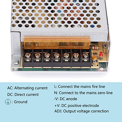 AC100-240V to DC24V8. 5A için Uygun DC24V 8.5 A Anahtarlama Güç Kaynağı, 204W LED Anahtarlama Trafosu, güç kaynağı adaptörü