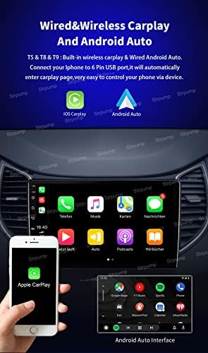 94 + 64GB Android 10 Dash Araba Stereo Radyo Toyota Land Cruiser Prado 120 için Fit 2003-2009 Lexus GX 470 2002-2009 Kafa