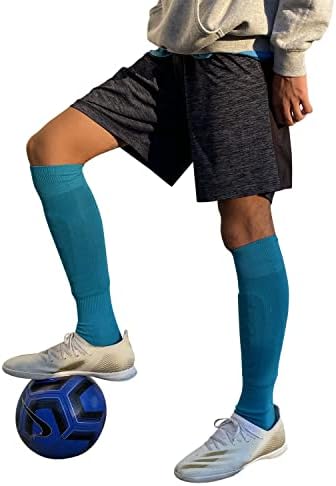 KUVER Uygun Fiyatlı Polyester Futbol Diz Üstü Çorap Spor Takım Çorapları