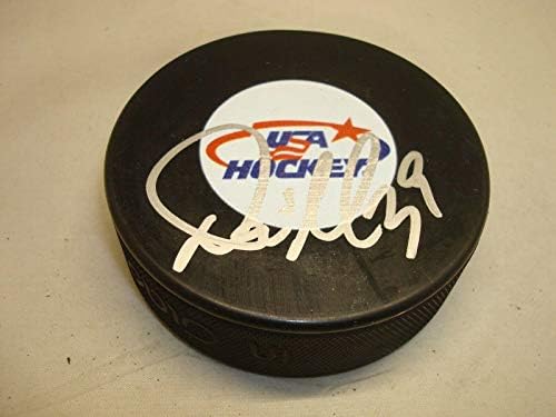 Doug Weight İmzalı Takım ABD Hokey Diski İmzalı 1A İmzalı NHL Diskleri