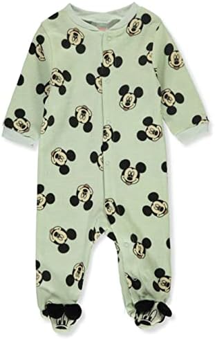 Disney Bebek Kız Yenidoğan Minnie Mouse Polar Ayaklı Uyku ve Oyun (2 Paket)