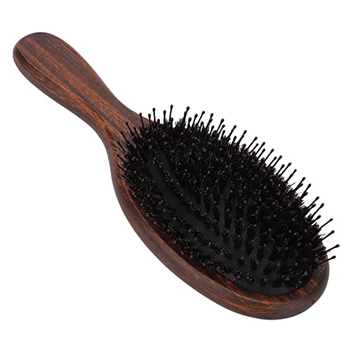 Saç Fırçası Dengeleme Saç Lipidleri Elastik Hava Yastıkları Oval Şekil Sandal Ağacı Kürek Saç Fırçası Dolaşık Açıcı Fırça