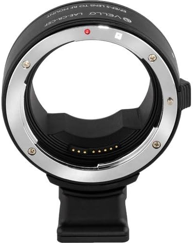 Vello Otomatik Lens adaptörü Canon EF / EF-S Lens için Canon RF Montajlı Kamera