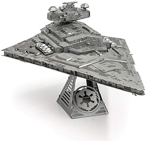 Büyülenmeler Metal Toprak ICONX Star Wars Imperial Star Destroyer 6 İnç Model 3D Metal Model seti
