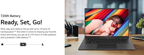 LG Gram 14 Dizüstü Bilgisayar Intel Evo Platformu Core i7 Dizüstü Bilgisayar / Windows 11 / WQXGA IPS Ekran DCI - P3 %99