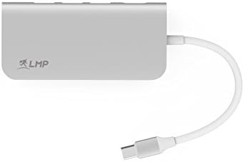 LMP USB - C Mini Yuva-HDMI, USB 3.0, Ethernet, SD/microSD, USB-C'li 8 Bağlantı Noktalı USB-C Mini Yuva