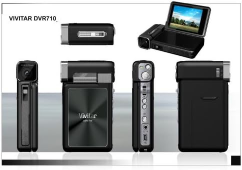 Vivitar DVR - 710 7.0 MP 6, 3.0 inç LCD'li 1 Çok İşlevli Kamerada