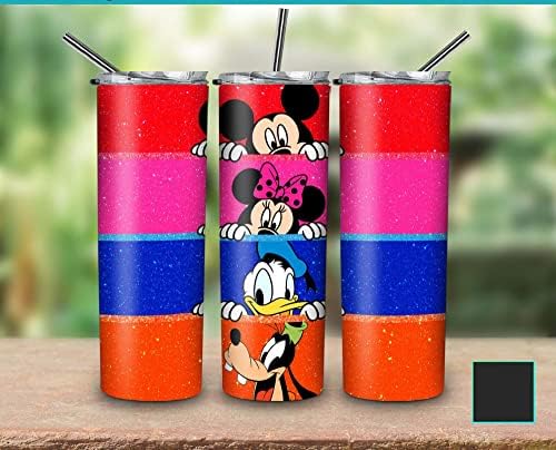CAFFYLO Çizgi Film Karakterleri Mickey 20 oz 30 oz Sıska Bardak, kahve bardağı, paslanmaz çelik seyahat tipi kupa Erkekler
