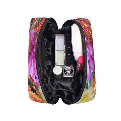 Unicey Bahçe Çiçekleri Makyaj Çantaları Taşınabilir Tote Kozmetik Çantası Seyahat kozmetik düzenleyici makyaj çantası makyaj