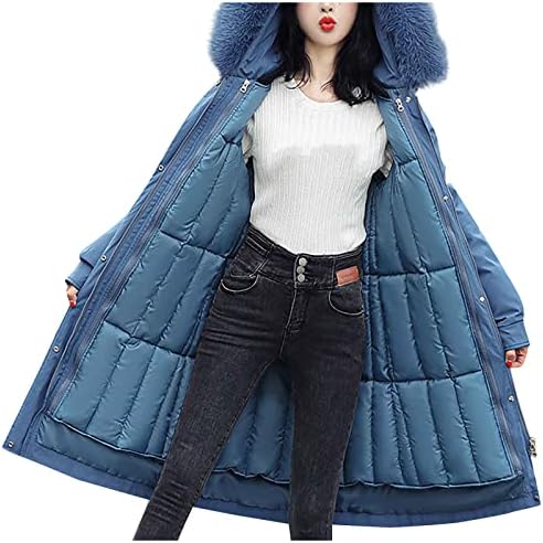 Kadın kapitone hafif ceketler moda Kış İnce Orta uzunlukta Kalınlaşma sıcak pamuklu ceket