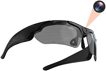 Sheawasy Kamera Gözlük 1080 P Video Kayıt Gözlük 32 GB Unisex Tasarım Polarize Lens İçin Bisiklet, Sürüş, Yürüyüş, Balıkçılık