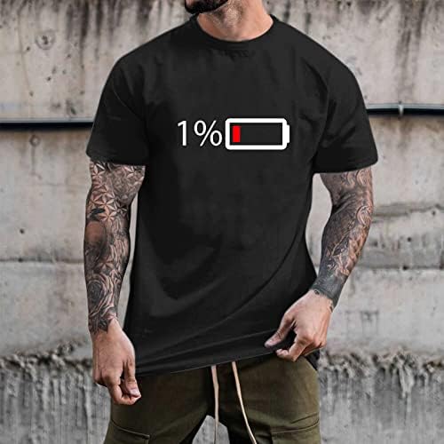 Xiloccer Erkek Yaz Rahat Üçgen Baskı T Shirt Bluz Kısa Kollu yuvarlak Boyun Üstleri T Shirt Uzun Kollu Hafif