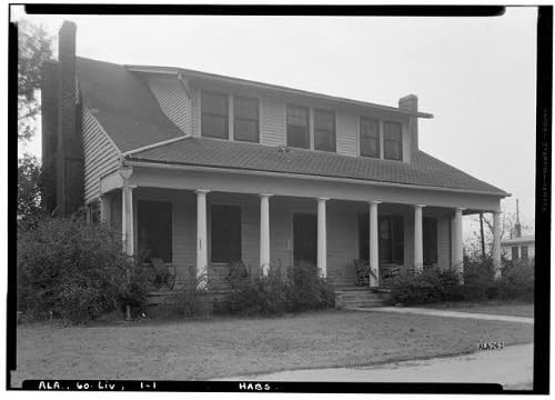 Tarihselfindings Fotoğraf: W. G. Küçük Ev, Batı Ana Caddesi, Livingston, Sumter İlçesi, Alabama, AL, HABS