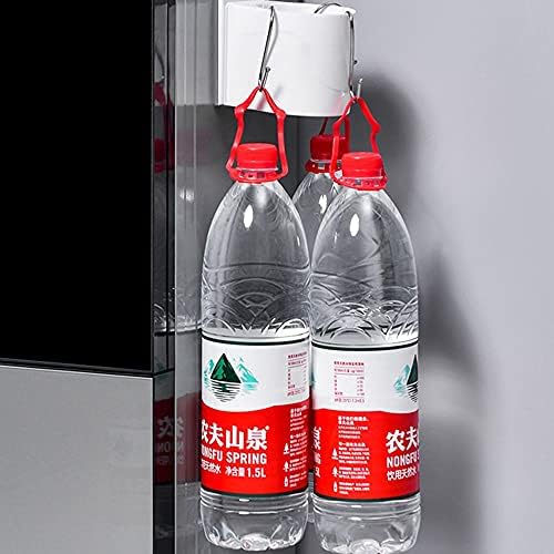 CHDHALTD Kağıt Bardak Dağıtıcı, Otomatik Duvara Monte Plastik Depolama Rafı Bardak Konteyner Ev Ofis için su sebili (Beyaz)