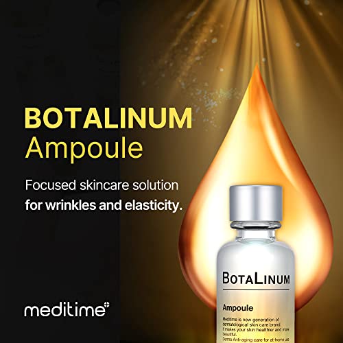 MEDİTİME Botalinum Ampul / Peptid Konsantre Yüz için hiyalüronik asit Serum / hiyalüronik serum Kırışıklıkları Azaltır, Alın,