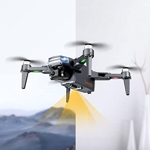 QUITOKA RC Drone 8K Çift Kamera HD Hava Fotoğrafçılığı Uçak GPS Konumlandırma Başsız Modu Uzun Pil Ömrü Vücut Katlanabilir