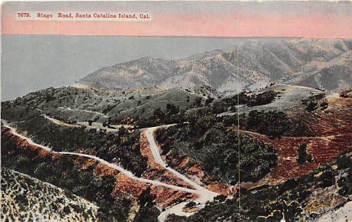Santa Catalina Adası, Kaliforniya Kartpostalı