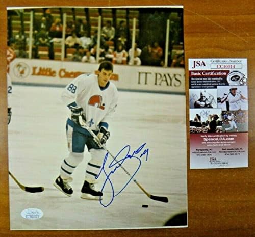 Joe Sakiç, JSA COA İmzalı NHL Fotoğrafları ile 8x10 Hokey Fotoğrafı İmzaladı
