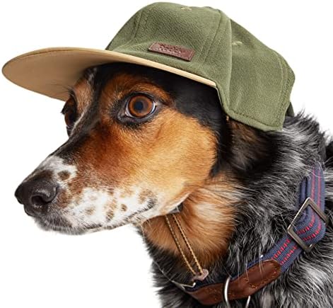 Reddy Olive ve Tan Beyzbol Köpek Şapkası, Küçük/Orta Boy