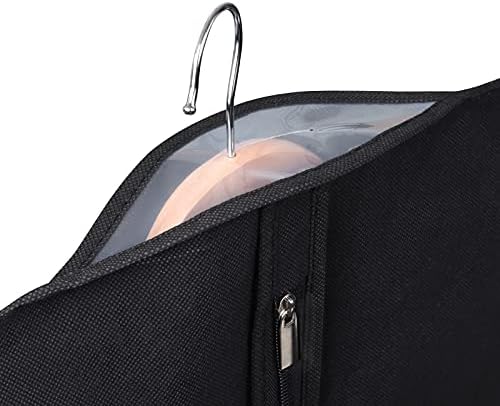 Univivi 16 Paket Takım Elbise Çantaları Giysi Çantası Erkekler için Depolama 40 inç Giysi Kapağı Açık Pencere ve kimlik kartı