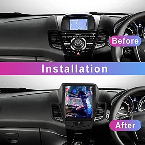 9.7 Araba Stereo Autoradio Ford Fiesta 2009-2015 için Android 11 Multimedya Oynatıcı Carplay GPS Navi Kafa Ünitesi Desteği