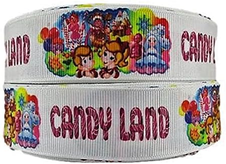 Candy Land 1 Genişliğinde Tekrar Şerit Bahçe Arazilerinde Satılır (3 Yarda)