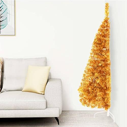 Yapay Noel Ağacı, PVC İpuçları Yarım Yuvarlak Tasarım Noel ağaç dekor için Noel için Bahçe