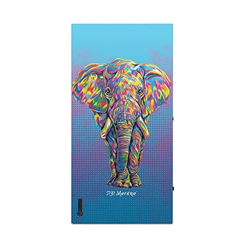 Kafa Kılıfı Tasarımları Resmi Lisanslı P. D. Moreno Elephant Animals II Vinil Yapışkan Oyun deli kılıf Kapak Xbox Series