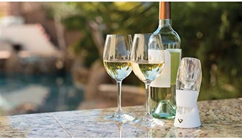 Vinturi Classic Essential Şarap Havalandırıcı Dökücü ve Dekantör, Daha Pürüzsüz Bir Yüzeyle Gelişmiş Lezzetler Sağlar Kavraması