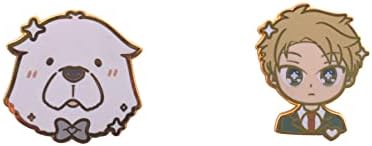 Amasukami 4 Anime karakterler Alacakaranlık rozeti Bond Forger rozeti Yor Forger rozeti Anya Forger rozeti seti