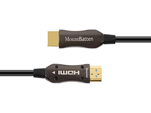 Mountbatten 10 m 33ft HDMI 2.0 Optik Kablo 4 K HDMI 2.0 ile uyumlu, 1.4 a, 4 K HDMI Kablosu, HDMI HDMI,4K@60HZ, 1080 p FullHD,