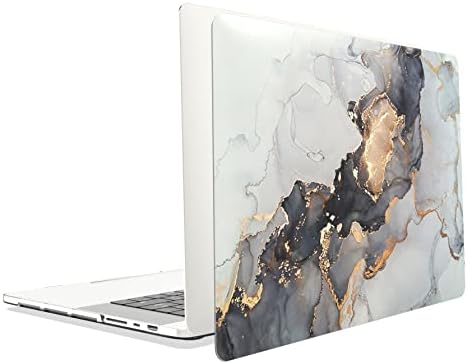 AOGGY MacBook Pro 14 İnç Kılıf ile Uyumlu 2023 2022 2021 M2 A2779 M1 A2442 Pro Max,plastik Sert Kılıf ve Klavye Kapağı ve
