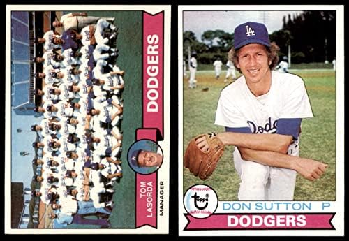 1979 Topps Los Angeles Dodgers Takım Seti Los Angeles Dodgers (Set) ESKİ / MT + Dodgers