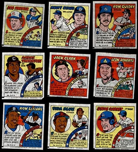1979 Topps Comics Beyzbol Neredeyse Komple Set (Beyzbol Seti) NM