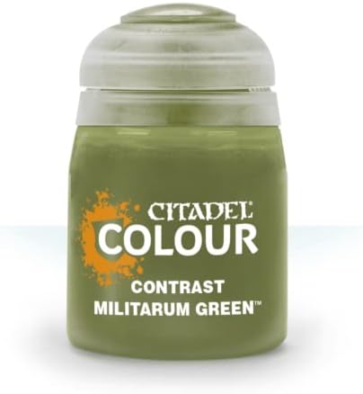 Oyun Atölyesi Kale Rengi: Kontrast-Militarum Yeşili