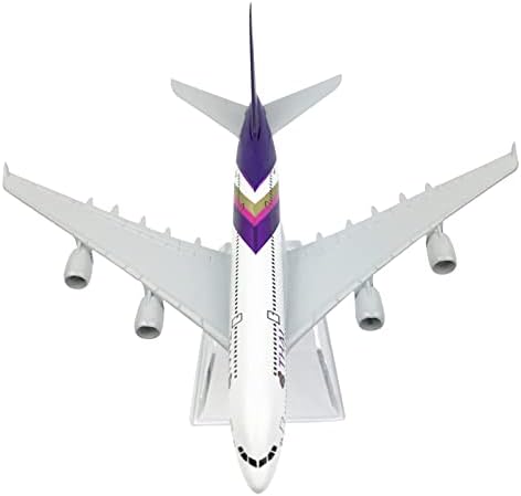 CSYANXİNG 1/400 Ölçekli Simülasyon Alaşım J A380 Tayland Havayolları Model Uçak Modeli Havayolu Uçak Modeli Havacılık Bilim